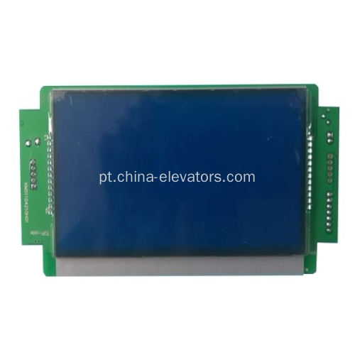 KM51104209G01 Placa de exibição LCD azul para elevadores Kone